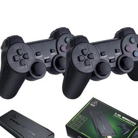 Game 4K Console Retrô: Mais de 10.000 Jogos Clássicos com Gráficos HD e Controles Sem Fio!