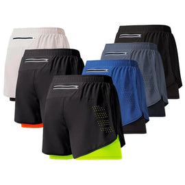 Shorts Masculinos de Corrida com Secagem Rápida