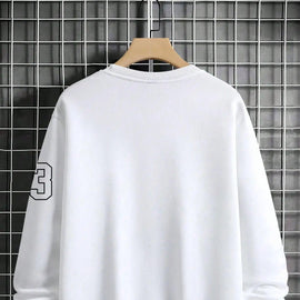 Moletom Casual com Design Artístico e Street Style